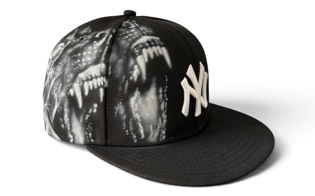monochrome custom cap